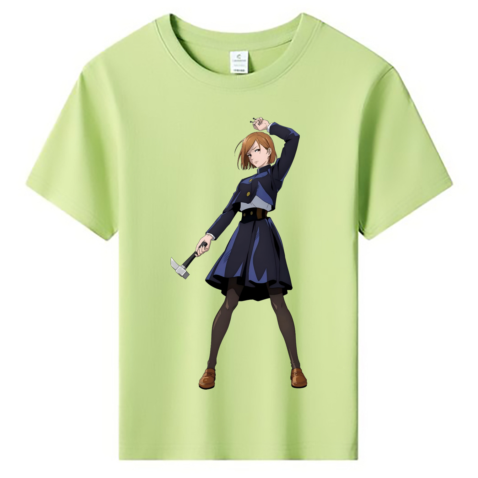 （画像用） 呪術廻戦 Jujutsu Kaisen 綿100％キッズTシャツ（フロントプリント）